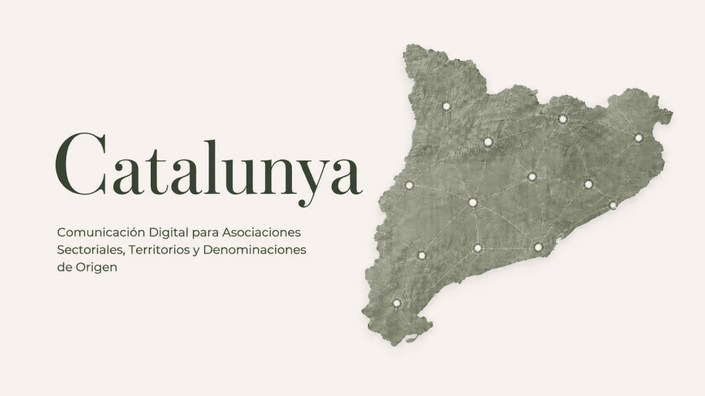 comunicacion digital para asociaciones sectoriales, territorios y DO