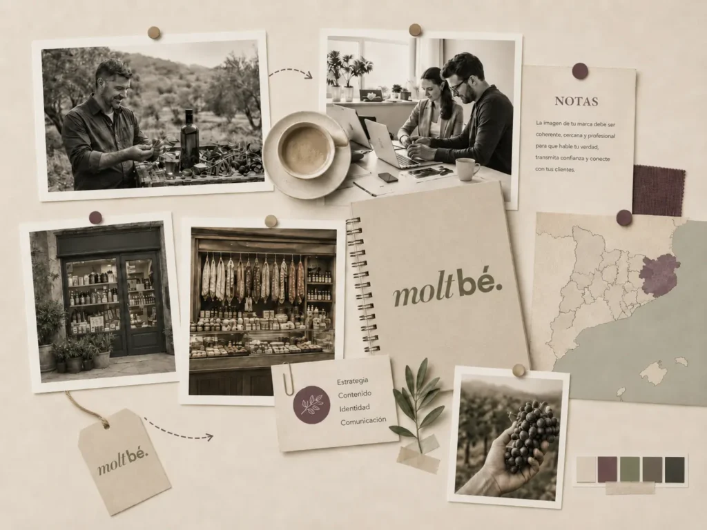 Collage Hero de Molt Be Marketing. digital para pymes en Cataluña
